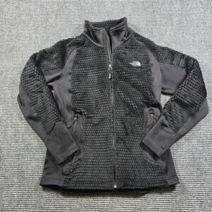 The North Face Fleece Jacket Women's Large Black Polartec Thermal Pro